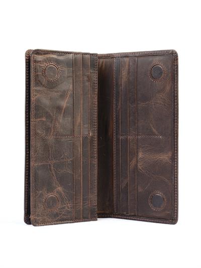 Kingbrich Logolu Klasik Hakiki Deri Cüzdan