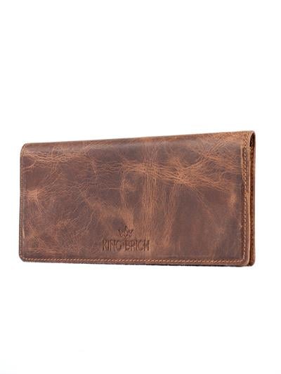 Kingbrich Logolu Klasik Hakiki Deri Cüzdan