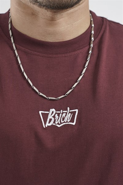 Kolu Ribanalı Regular Kalıp Erkek Düz Basic Tişört