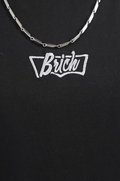 Kolu Ribanalı Regular Kalıp Erkek Düz Basic Tişört