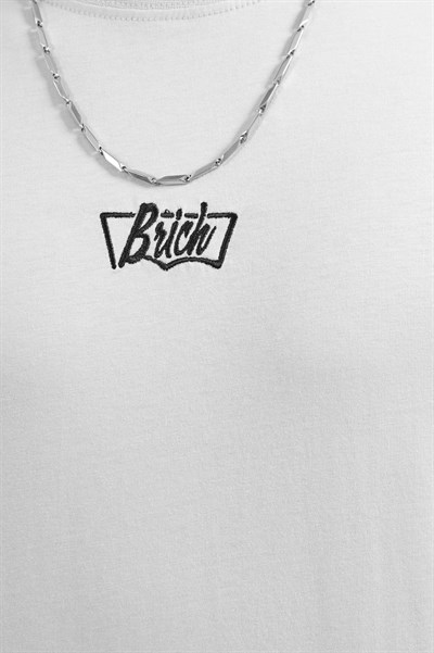 Kolu Ribanalı Regular Kalıp Erkek Düz Basic Tişört