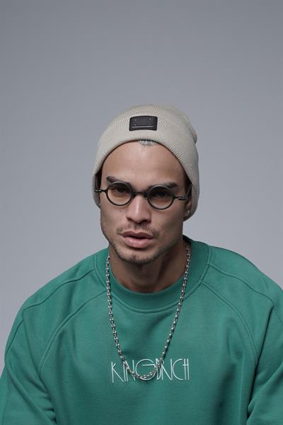 Logo Detaylı Örgülü Unisex Bere