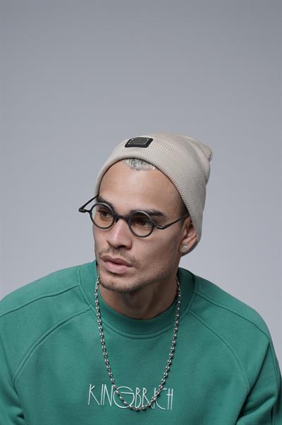 Logo Etiket Detaylı Unisex Kalın Düz Bere