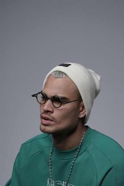 Logo Etiket Detaylı Unisex Kalın Düz Bere