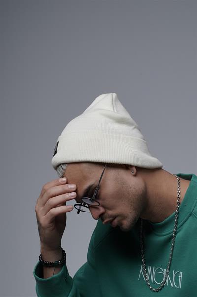 Logo Etiket Detaylı Unisex Kalın Düz Bere