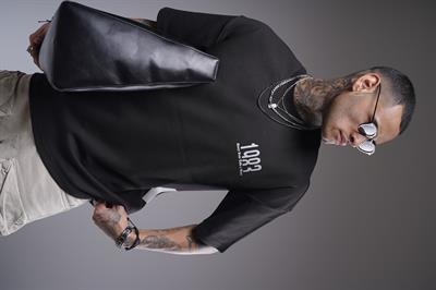 Oversize Kalıp 1983 Yazılı Baskılı Unisex Tişört