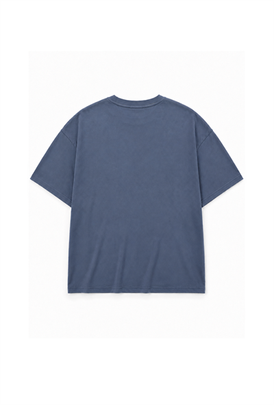 Oversize Kalıp Basic %100 Pamuklu Erkek Tişört