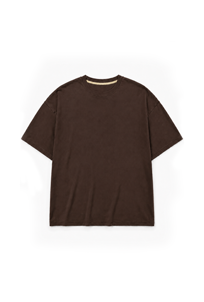Oversize Kalıp Basic %100 Pamuklu Erkek Tişört