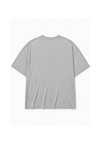 Oversize Kalıp Basic %100 Pamuklu Erkek Tişört