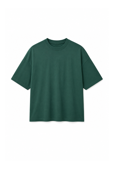 Oversize Kalıp Basic %100 Pamuklu Erkek Tişört