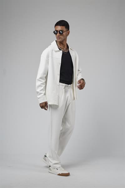 Oversize Kalıp Erkek Gömlek Pantolon Alt Üst Takım