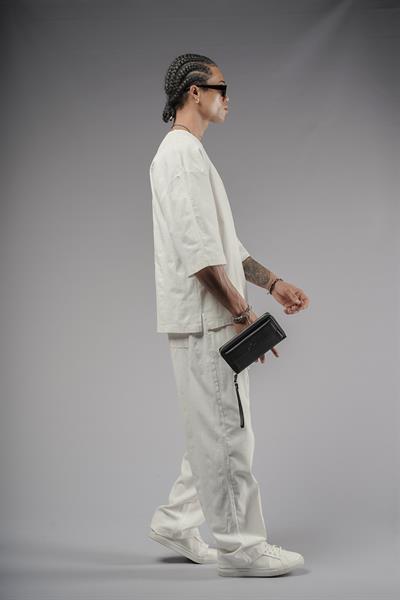 Oversize Kalıp Keten Alt Üst Takım