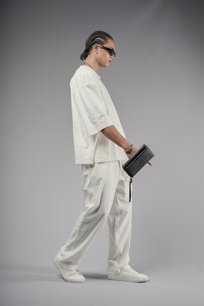 Oversize Kalıp Keten Alt Üst Takım