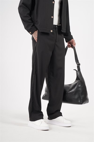 Oversize Kalıp Kumaş Blazer Alt Üst Takım