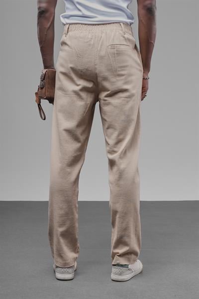 Pileli Baggy Kalıp Pantolon