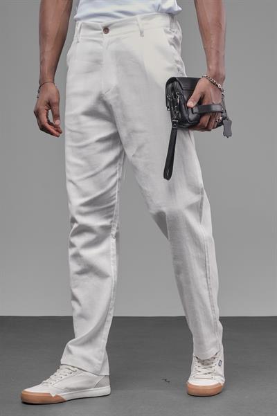 Pileli Baggy Kalıp Pantolon