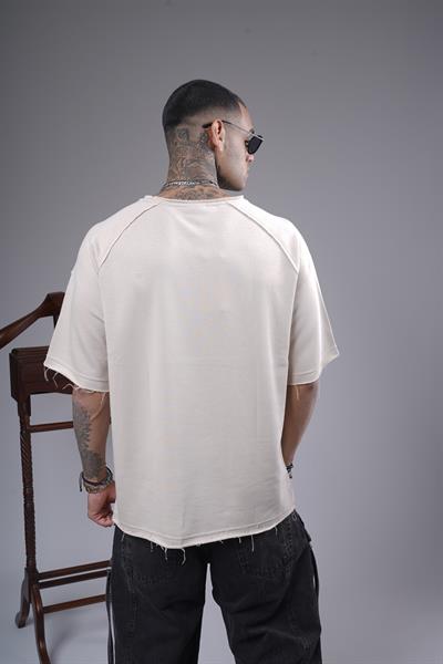 Pis Yaka Oversize Kalıp Reglan Kol Erkek Tişört