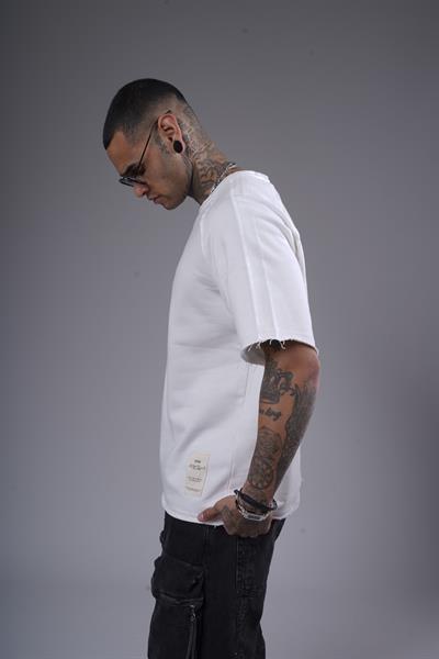 Pis Yaka Oversize Kalıp Reglan Kol Erkek Tişört