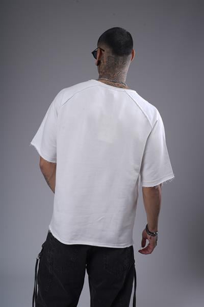 Pis Yaka Oversize Kalıp Reglan Kol Erkek Tişört