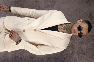 Regular Kalıp Blazer Keten Alt Üst Takım