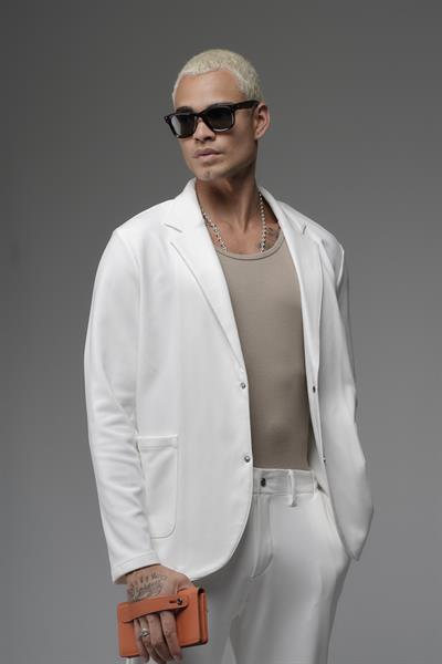 Regular Kalıp Likralı Erkek Blazer Alt Üst Takım