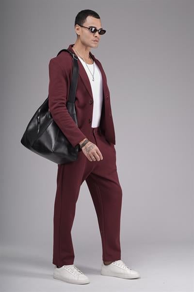 Regular Kalıp Mevsimlik Erkek Blazer Takım
