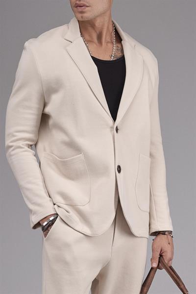 Regular Kalıp Mevsimlik Erkek Blazer Takım