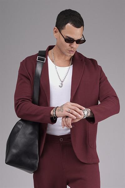 Regular Kalıp Mevsimlik Erkek Blazer Takım