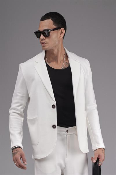 Regular Kalıp Mevsimlik Erkek Blazer Takım