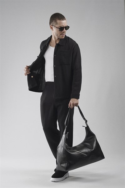 Regular Kalıp Müslin Kumaş Erkek Gömlek Pantolon Alt Üst Takım