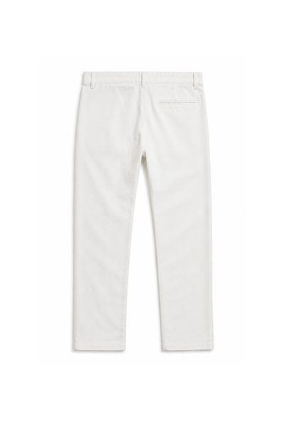 Regular Kalıp Pamuklu Keten Klasik Pantolon