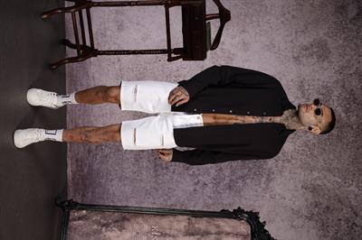 Regular Kalıp Sökük Erkek Kot Şort