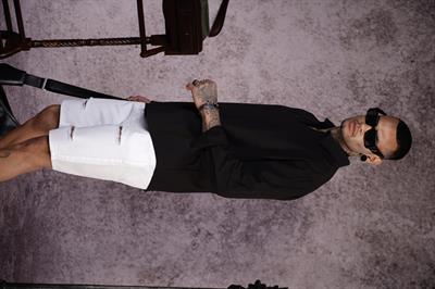 Regular Kalıp Sökük Erkek Kot Şort