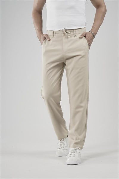 Skinny Kalıp Kumaş Pantolon