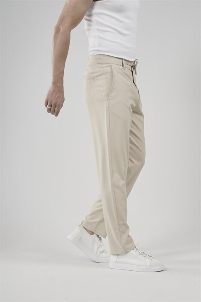 Skinny Kalıp Kumaş Pantolon