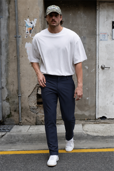 Skinny Kalıp Kumaş Pantolon