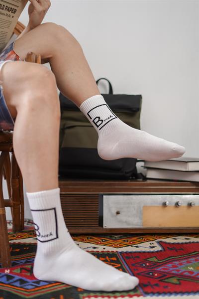 Unisex Klasik Yumuşak Günlük Çorap