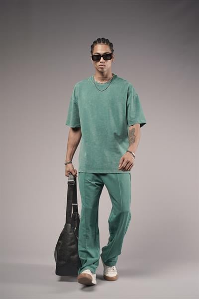 Yıkamalı Oversize Kesim Alt Üst Takım