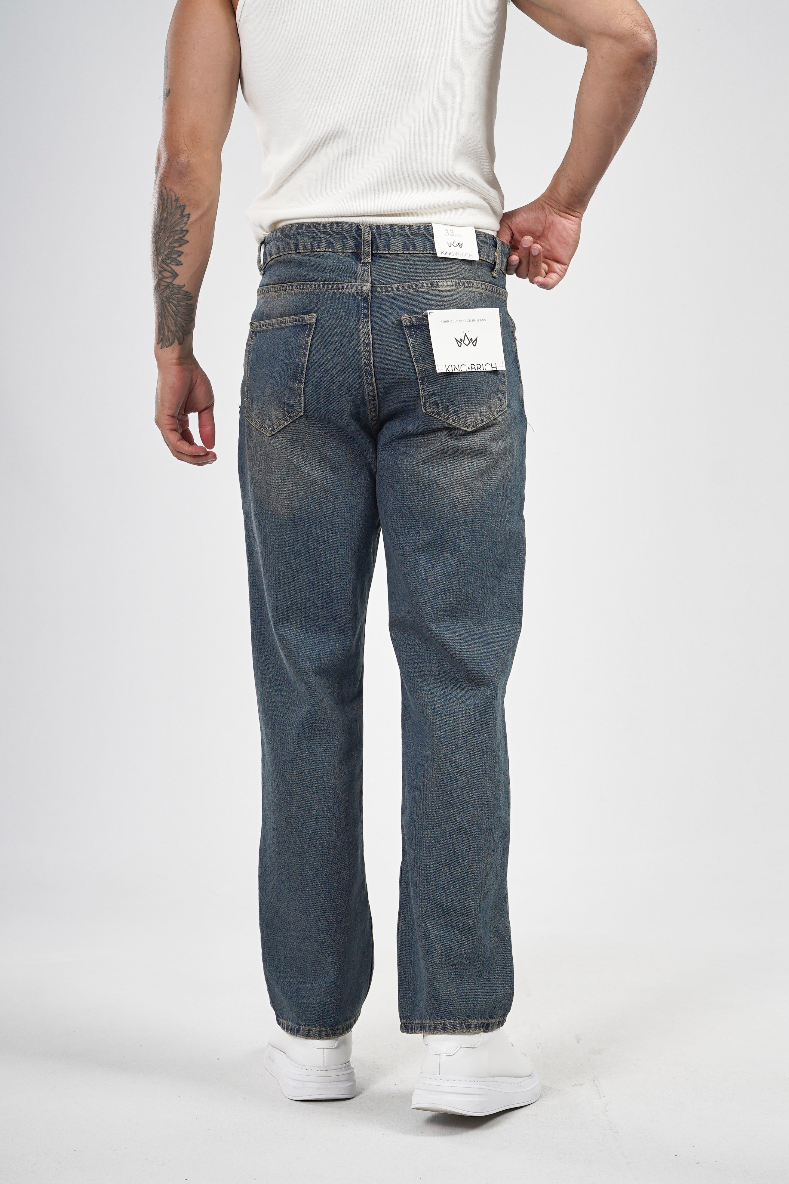 Baggy Fit Kalıp Erkek Jean