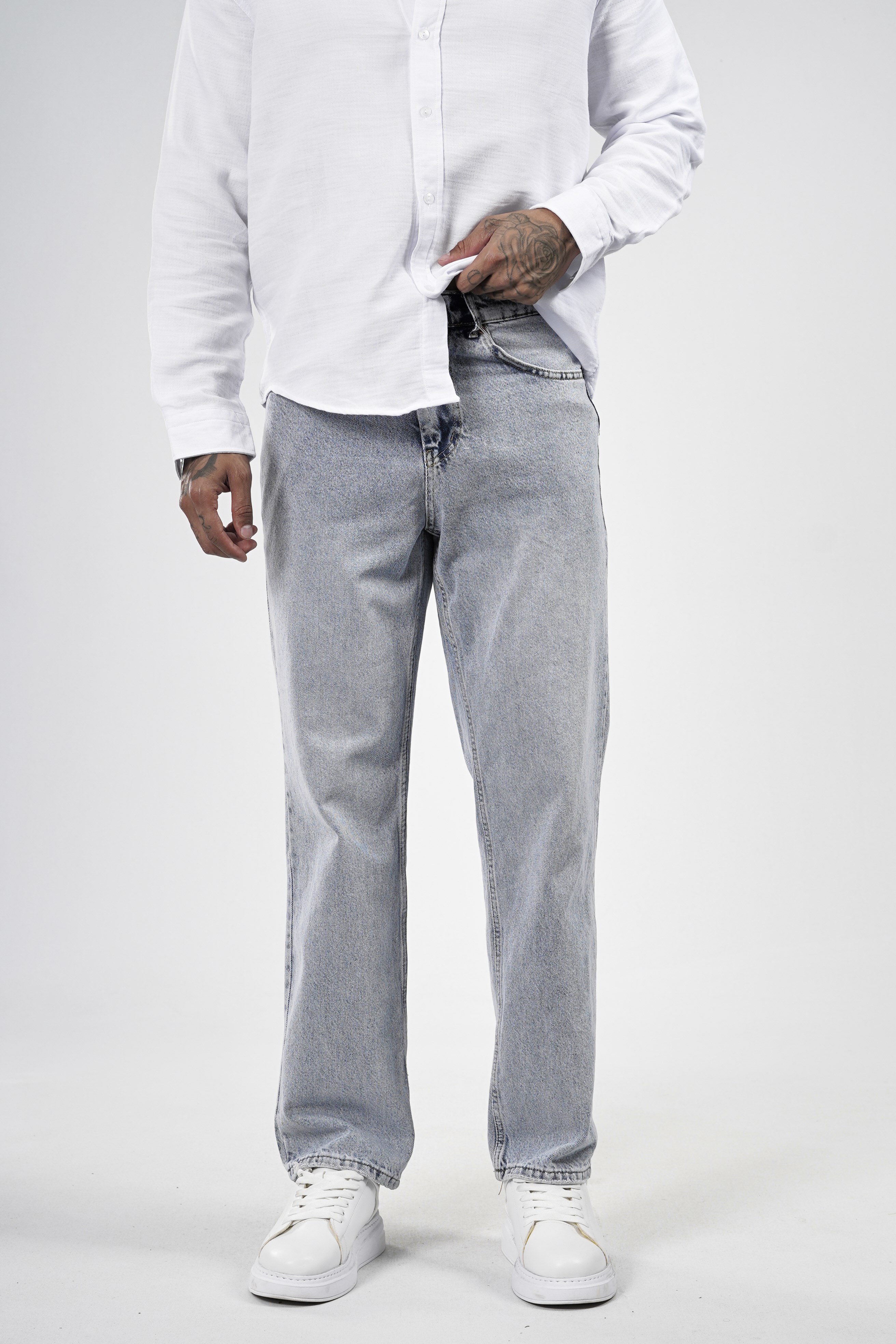 Baggy Fit Kalıp Erkek Jean