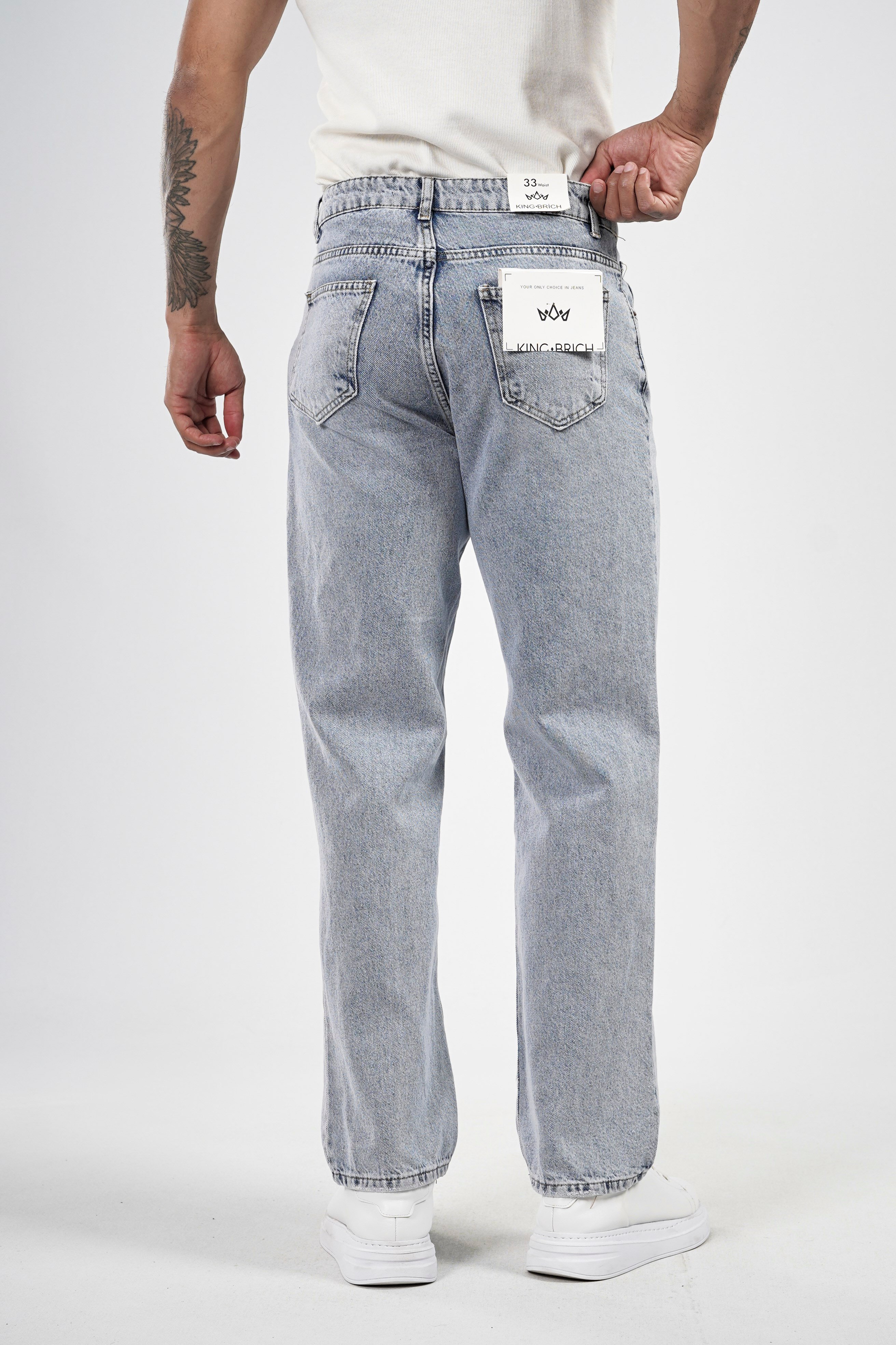 Baggy Fit Kalıp Erkek Jean
