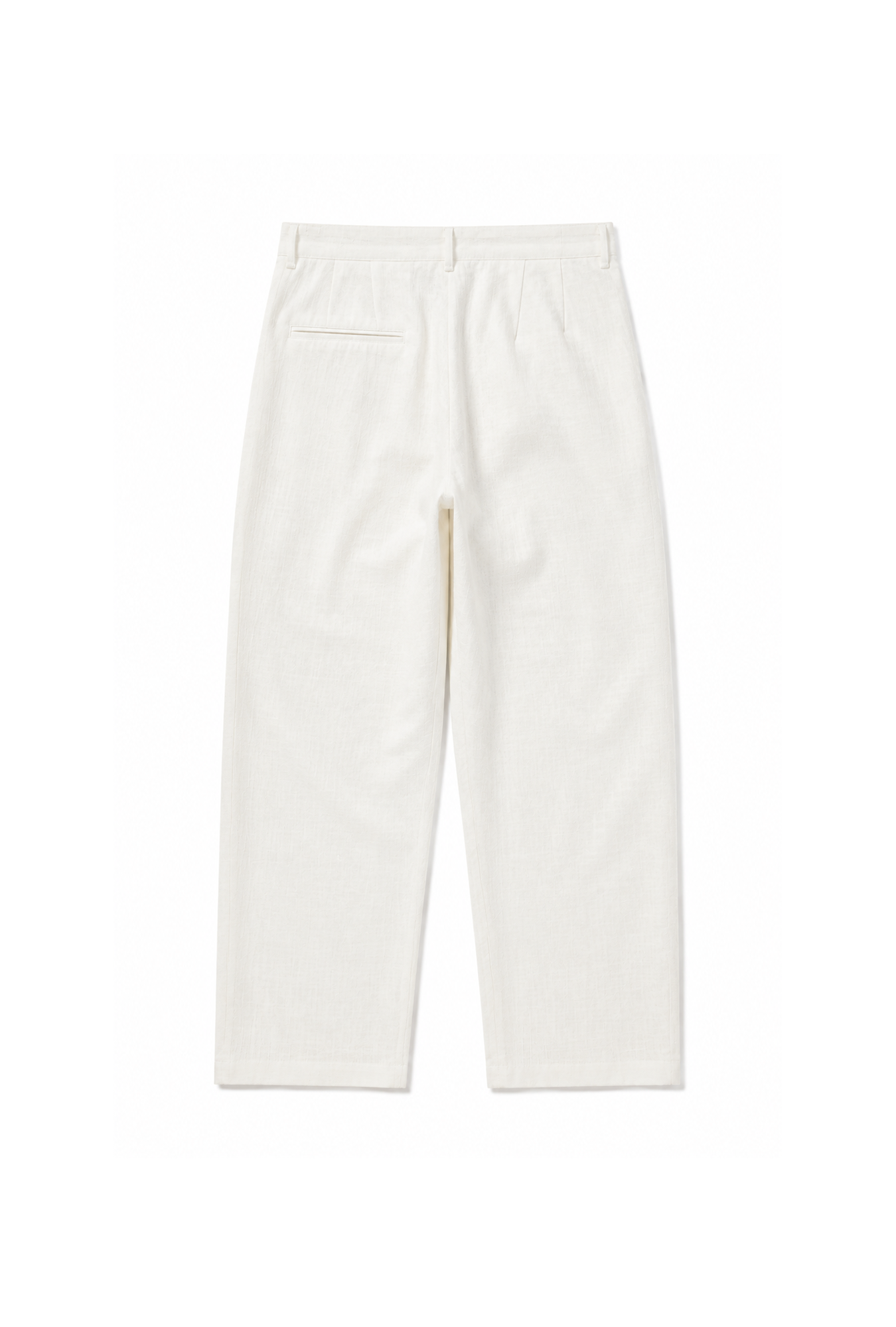 Baggy Fit Kalıp Pamuklu Keten Pantolon