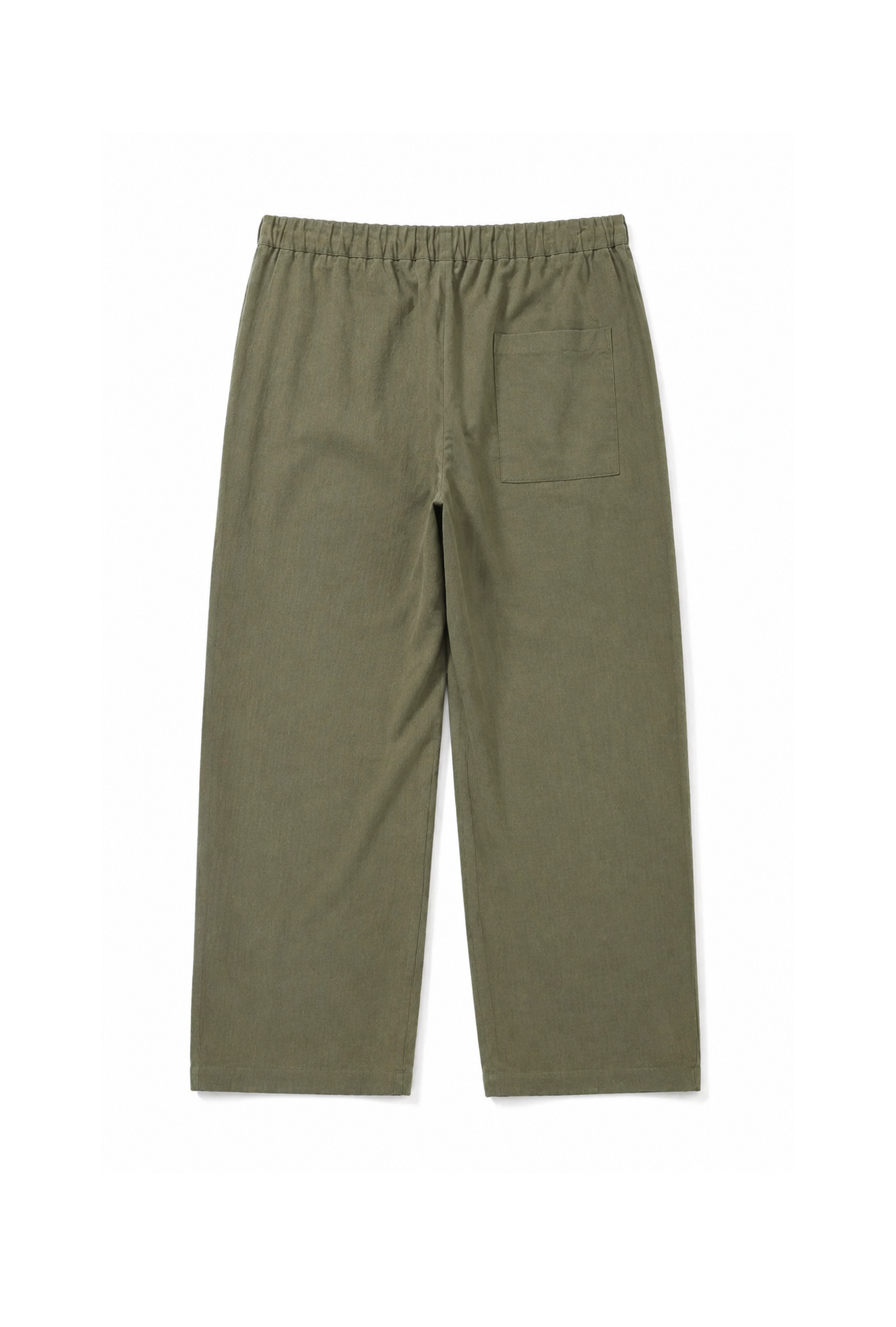 Baggy Kalıp Pamuklu Keten Klasik Pantolon