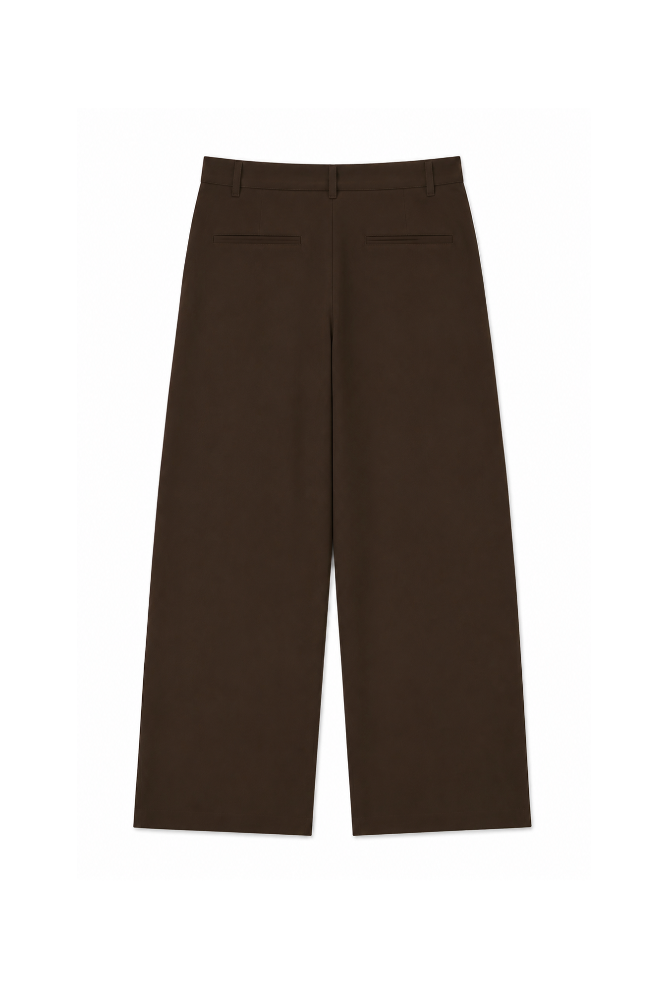 Baggy Kalıp Pileli Kumaş Pantolon