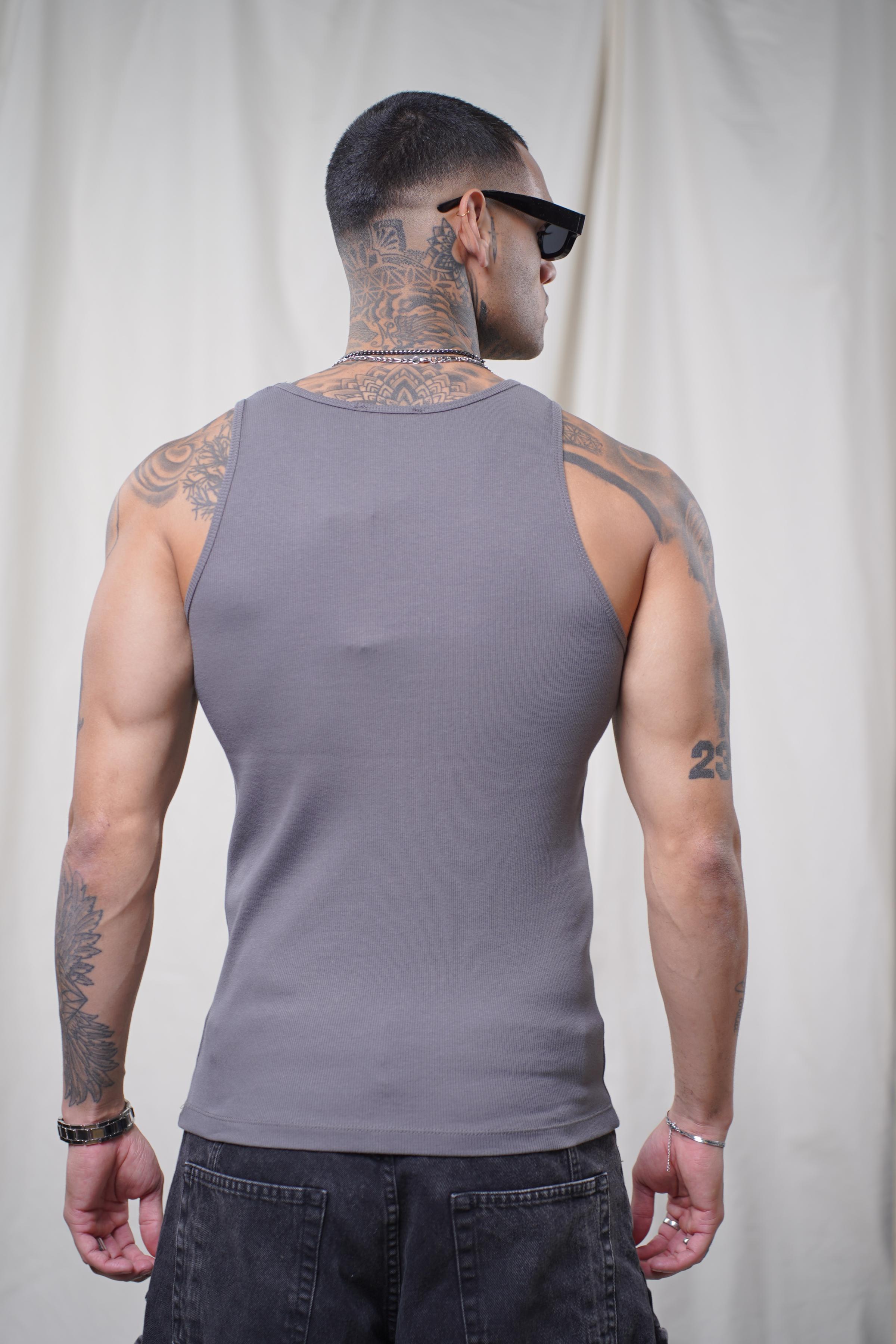 Baskılı Esnek  Slim Fit  Kaşkorseli Erkek Sporcu Atlet