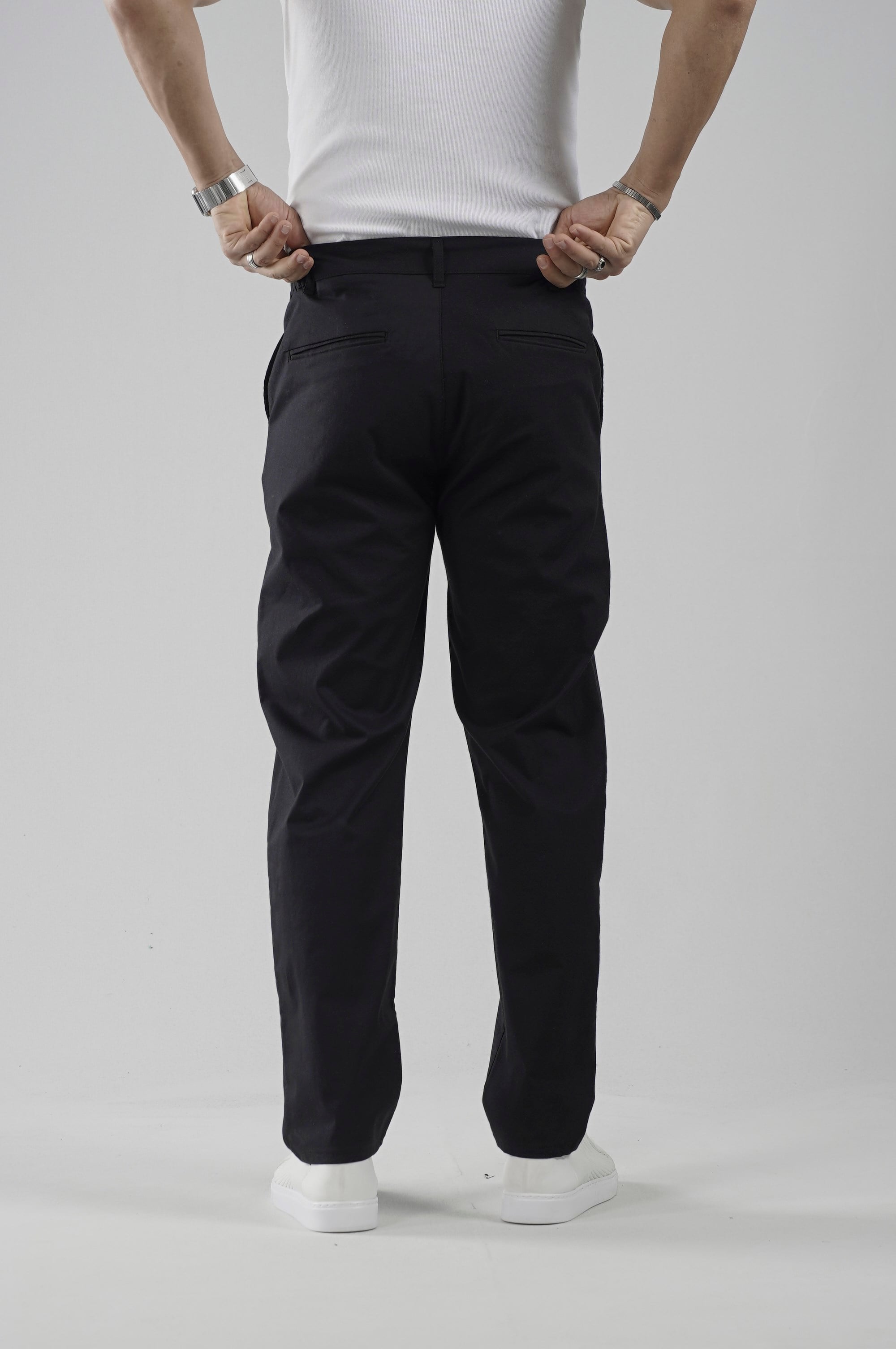 Beli Lastikli Regular Kalıp Chino Likralı Erkek Pantolon