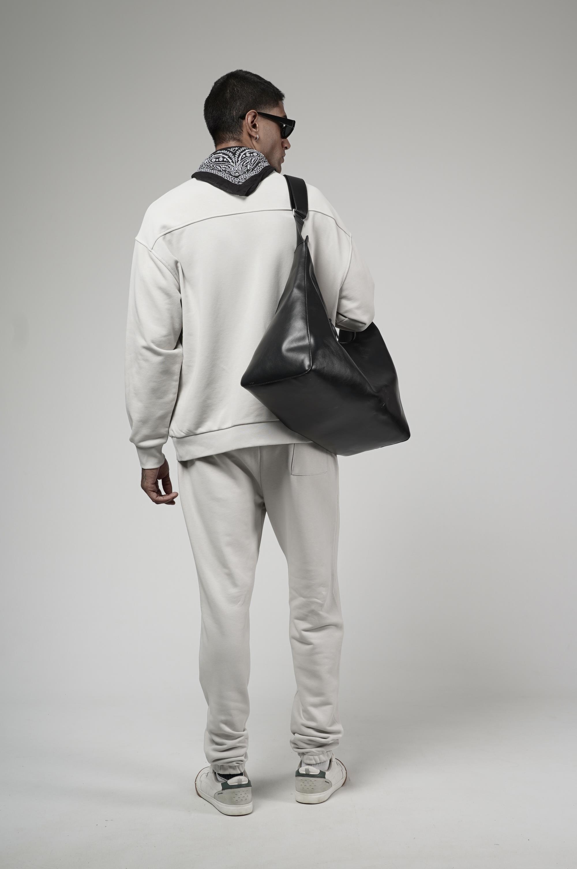 Bisiklet Yaka Oversize Kalıp Sweat Pantolon Alt Üst Takım