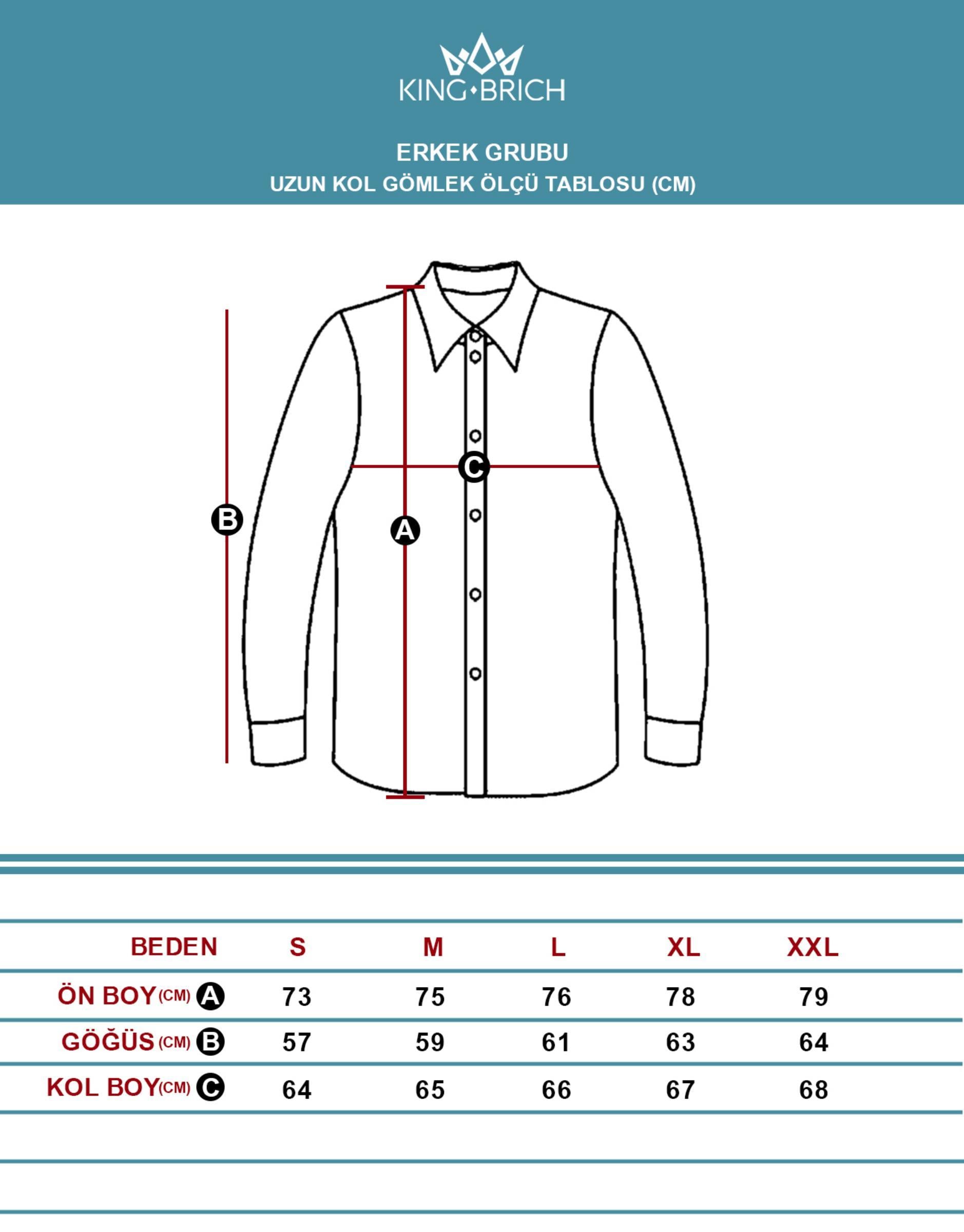 Erkek Oversize Kalıp Desenli Keten Gömlek