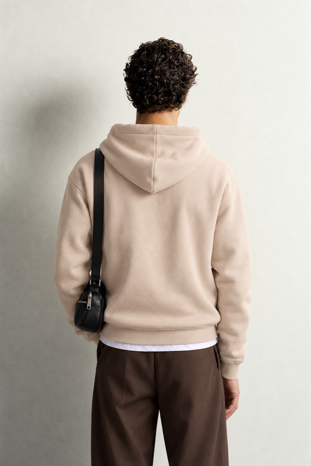 Kapuşonlu Baskılı Oversize Kalıp Unisex Hoodie Sweatshirt