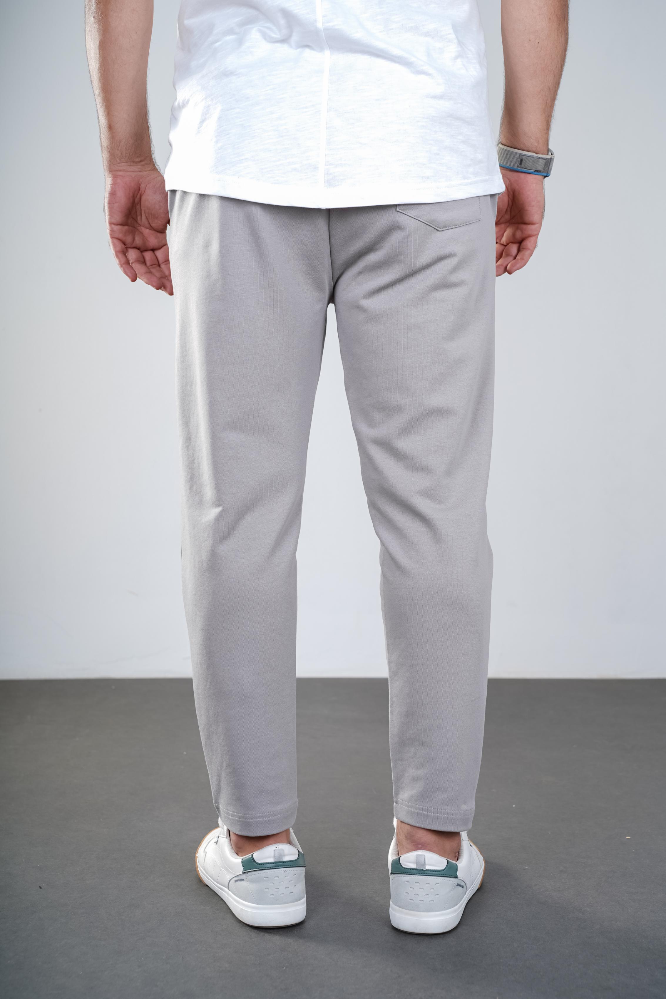 Kingbrich Beli Lastikli Baskılı Cepli Slim Fit Kalıp Erkek Alt Eşofman
